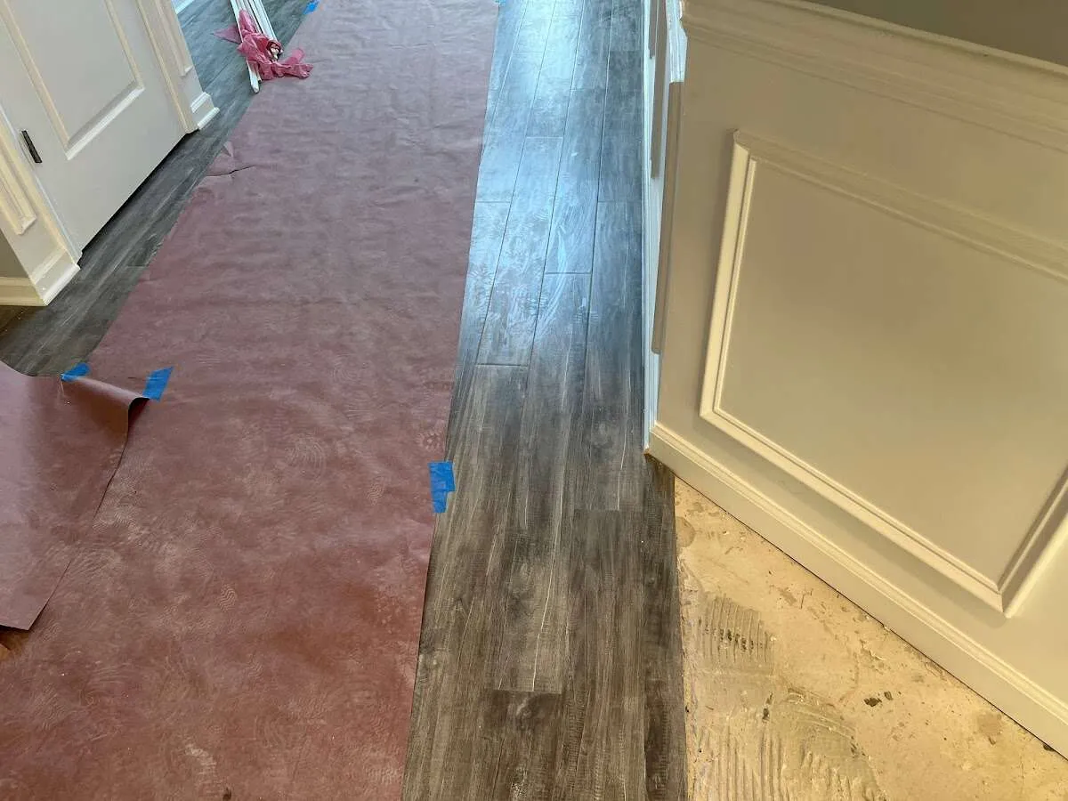 Completed marble shower restoration in Ennis